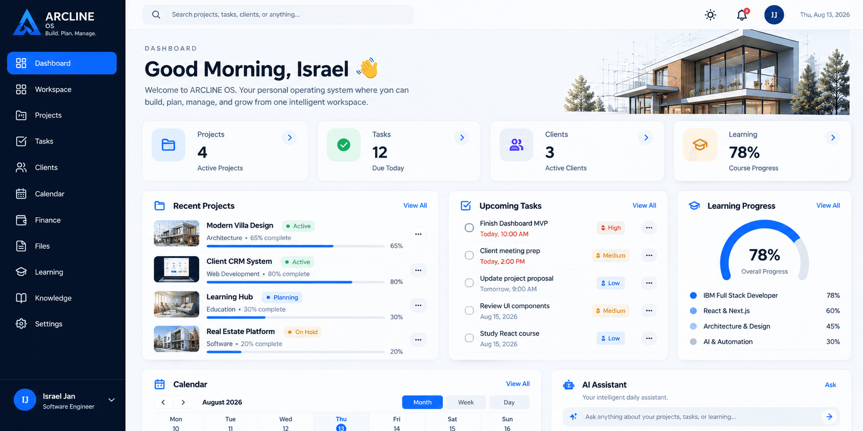 ARCLINE project